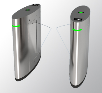 豪华桥式圆弧翼闸ZRZN-JW358
